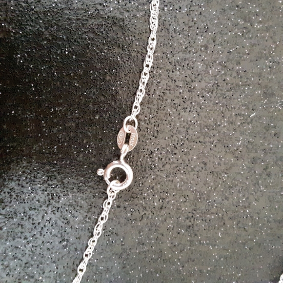 Sterling lapis, jasper, tourmaline orgone necklace - Picture 6 of 6